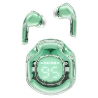 Бездротові навушники ACEFAST T8 Crystal color (2) bluetooth earbuds Mint Green (6974316282259)