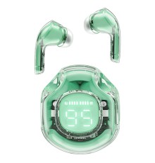 Бездротові навушники ACEFAST T8 Crystal color (2) bluetooth earbuds Mint Green (AFT8MG) 