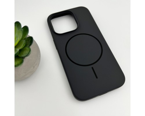 Чохол для смартфона Cosmic Silicone Case Magnetic for Apple iPhone 15 Pro 15,Dark Grey (SilMag15P-15)