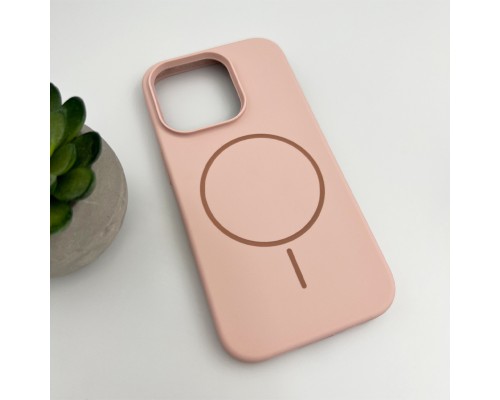 Чохол для смартфона Cosmic Silicone Case Magnetic for Apple iPhone 15 Pro 19,Pink Sand (SilMag15P-19)