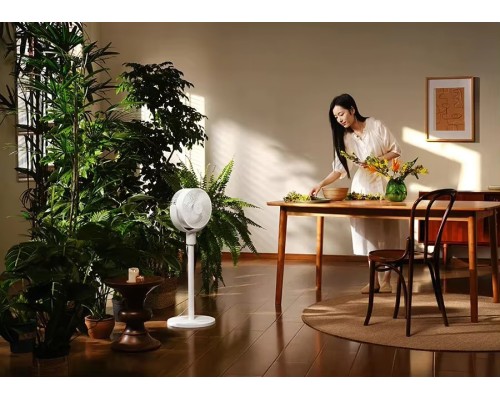 Вентилятор Xiaomi Mijia 18W Circulation Fan + (перехідник на EU розетку) (BPLDS08DM)