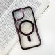 Шлея для собак WAUDOG Nylon безпечна з QR паспортом L фіолетова (52509)