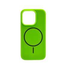 Чохол для смартфона Cosmic Silicone Case Magnetic for Apple iPhone 15 Pro 53,Shiny Green (SilMag15P-53)