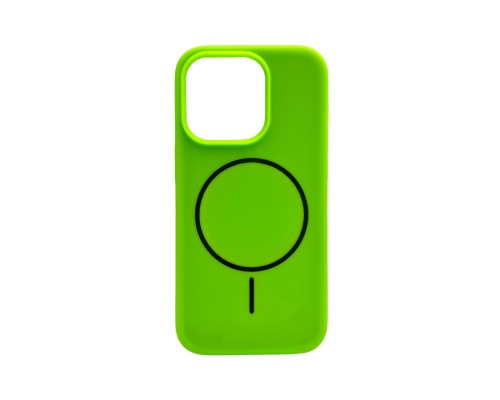 Чохол для смартфона Cosmic Silicone Case Magnetic for Apple iPhone 15 Pro 53,Shiny Green (SilMag15P-53)