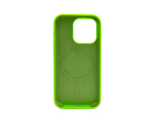 Чохол для смартфона Cosmic Silicone Case Magnetic for Apple iPhone 15 Pro 53,Shiny Green (SilMag15P-53)