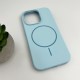 Чохол для смартфона Cosmic Silicone Case Magnetic for Apple iPhone 15 Pro 45,Sky Blue (SilMag15P-45)
