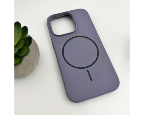 Чохол для смартфона Cosmic Silicone Case Magnetic for Apple iPhone 15 Pro 50,Lavender Grey (SilMag15P-50)
