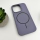 Чохол для смартфона Cosmic Silicone Case Magnetic for Apple iPhone 15 Pro 50,Lavender Grey (SilMag15P-50)