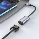 Кабель-перехiдник HOCO UA21 Origin Type-C to VGA converter Metal Gray (6931474784100)