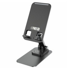 Тримач для телефона HOCO PH50 Ivey folding rotatable desktop holder Black (6931474782861)