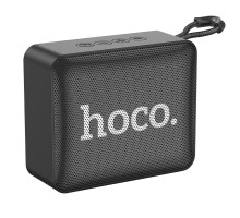 Портативна колонка HOCO BS51 Gold brick sports BT speaker Black (6931474780737)