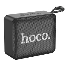 Портативна колонка HOCO BS51 Gold brick sports BT speaker Black (6931474780737)