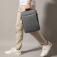 Нашийник для тварин WAUDOG Nylon Mono з QR паспортом, пластиковий фастекс XL салатовий (52165)