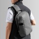 Повідок для собак WAUDOG Nylon Mono, світловідбивний S фіолетовий (52179)