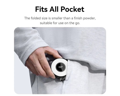 Нашийник для тварин WAUDOG Nylon з QR паспортом металічна пряжка-фастекс Ш 25 мм Д 33-49 см фіолетовий (52149)