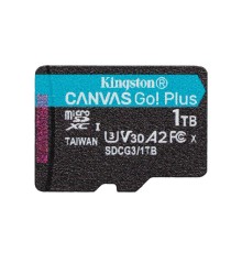 Карта пам'яті microSDXC (UHS-1 U3) Kingston Canvas Go Plus 1TB class 10 A2 V30 (R170MB/s, W90MB/s) (SDCG3/1TBSP)