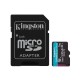 Карта пам'яті microSDXC (UHS-1 U3) Kingston Canvas Go Plus 1TB class 10 A2 V30 (R170MB/s, W90MB/s) (adapter SD) (SDCG3/1TB)