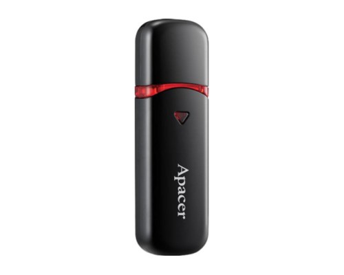 Flash Apacer USB 2.0 AH333 16Gb black (AP16GAH333B-1)