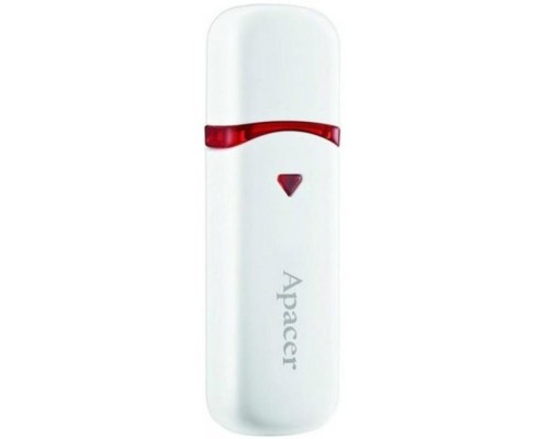 Flash Apacer USB 2.0 AH333 16Gb white (AP16GAH333W-1)