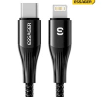 Кабель ESSAGER SY01-P Type-C to IP 29W black (EXCTL-SY01-P)