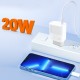 Мережевий зарядний пристрій WUW-C196 1Type-C PD20W white (WUW-C196)