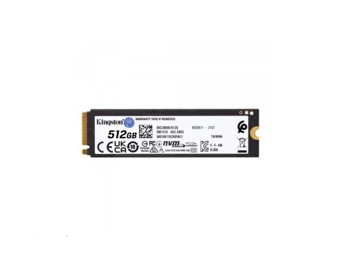 Накопичувач SSD M.2 Kingston KC3000 512GB NVMe 2280 PCIe 4.0 x4 3D NAND TLC (SKC3000S/512G) Накопичувач SSD M.2 Kingston KC3000 512GB NVMe 2280 PCIe 4.0 x4 3D NAND TLC (SKC3000S/512G)