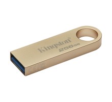 Флеш-накопичувач Kingston USB 3.2 SE9 G3 256GB 220MB/s Metal/Gold (DTSE9G3/256GB)
