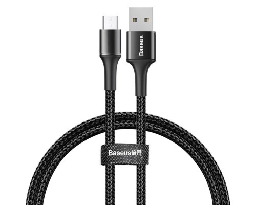 Кабель Baseus halo data cable USB For Micro 3A 1m Black (CAMGH-B01) Кабель Baseus halo data cable USB For Micro 3A 1m Black (CAMGH-B01)