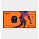 Нашийник для тварин WAUDOG Soft з QR паспортом з шипами Ш 20 мм Д 30-39 см коричневий (7193)