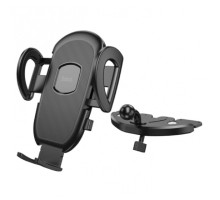 Автотримач для телефона HOCO H11 General car holder(CD slot) Black (6931474791597)