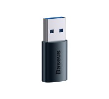 Адаптер Baseus Ingenuity Series Mini OTG Adaptor USB 3.1 to Type-C  Blue (ZJJQ000103)