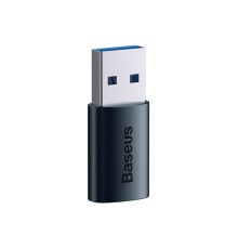 Адаптер Baseus Ingenuity Series Mini OTG Adaptor USB 3.1 to Type-C  Blue (ZJJQ000103)