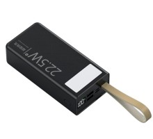 Зовнішній акумулятор WUW &quot;TUGII-Y54 （PD22.5W quick charge) 40000mAh Black (TUGII-Y54)
