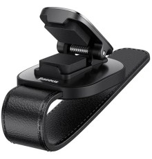 Автомобільний тримач для окуляр Baseus Platinum Vehicle eyewear clip（clamping type）Black (ACYJN-B01)