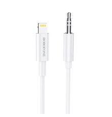 Аудіокабель BOROFONE BL9 Digital audio conversion cable for iP White (BL9W)