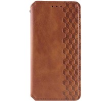 Чохол-книжка для смартфона Rubic Leather for Xiaomi Redmi Note 13 Pro 4G Brown (RUBICXiNo13PBrown)