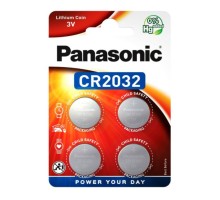 Батарейка Panasonic CR2032 (4шт) (5410853058663)