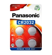 Батарейка Panasonic CR2032 (4шт) (5410853058663)
