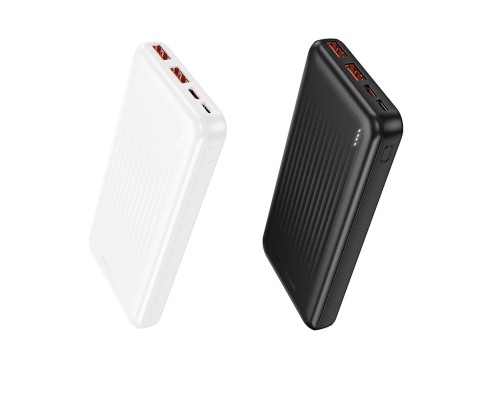 Зовнішній акумулятор BOROFONE BJ80 Clever 22.5W+PD20W fully compatible power bank(10000mAh) Black (6941991121593)