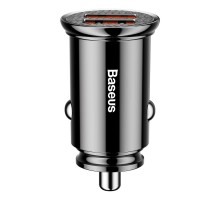 Автомобільний зарядний пристрій Baseus Circular Plastic А+А 30W Black (CCALL-YD01)