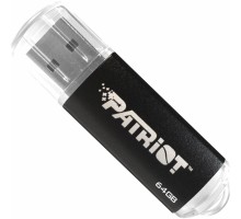Флеш-накопичувач Patriot USB 2.0 Xporter Pulse 64GB Metal/Black (PSF64GXPPBUSB)