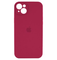 Чохол для смартфона Silicone Full Case AA Camera Protect for Apple iPhone 13 35,Maroon (FullAAi13-35)