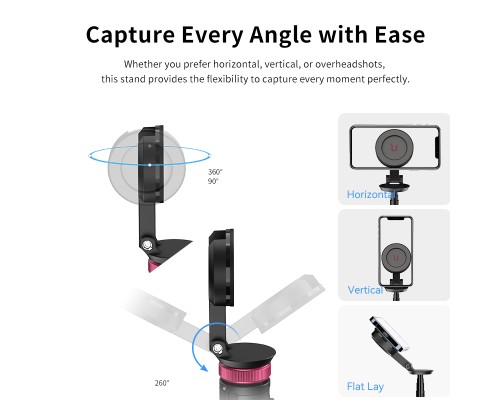 Штатив з Magsafe Ulanzi MT-84 Magnetic Tripod for Phone (T001 MT-84) (T001)