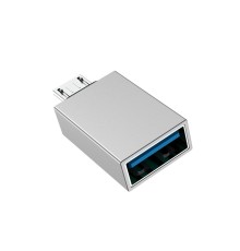 Адаптер BOROFONE BV2 adapter USB-A to Micro-USB, converter, OTG support, USB 3.0 (6957531090311)