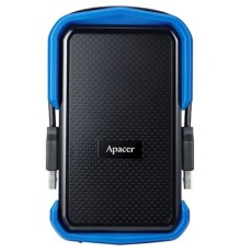Зовнішній жорсткий диск PHD External 2.5'' Apacer USB 3.1 AC631 1TB Black/Blue (color box) (AP1TBAC631U-1)
