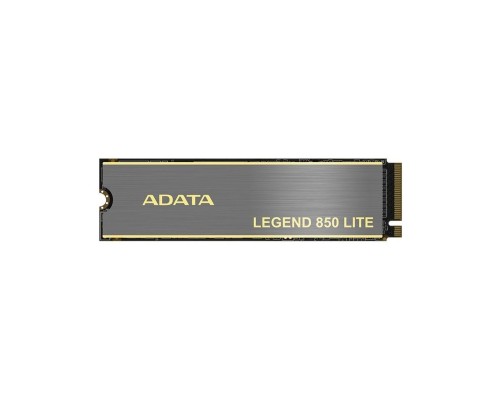 Накопичувач SSD M.2 ADATA LEGEND 850 LITE 1TB 2280 PCIe Gen 4x4 3D NAND Read/Write: 5000/3200 MB/sec (ALEG-850L-1000GCS)