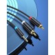 Аудіокабель Vention 3.5MM Male to 2-Male RCA Adapter Cable 1.5M Black (BCLBG) (BCLBG)