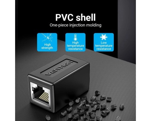 З'єднувач витої пари Vention Cat.6 FTP Keystone Jack Coupler White (IPVW0) (IPVW0) З'єднувач витої пари Vention Cat.6 FTP Keystone Jack Coupler White (IPVW0) (IPVW0)