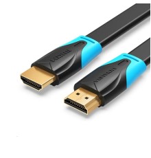 Кабель Vention Flat HDMI v2.0 Cable Плоский 1.5M Black (VAA-B02-L150) (VAA-B02-L150)