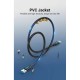 Кабель-подовжувач Vention USB 3.0 A Male to A Male Cable 0.5M Black PVC Type (CONBD) (CONBD)